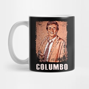 Columbo Chronicles Peter Falk's Legendary Detective Journey Mug